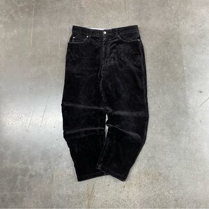 VTG Tōgo Black Corduroy Pants‎ W34 L30